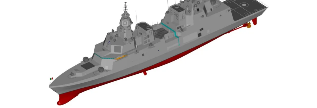 Fincantieri y Leonardo producirán dos destructores DDX para la Marina italiana